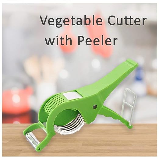 2 in 1 Vegetable Cutter With Peeler