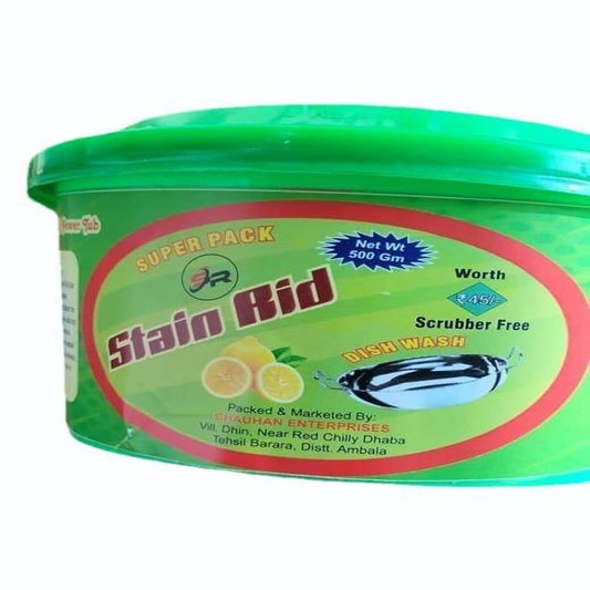 Stain  Rid | Dish Wash Tub | 500gm | Orignal Stain Rid